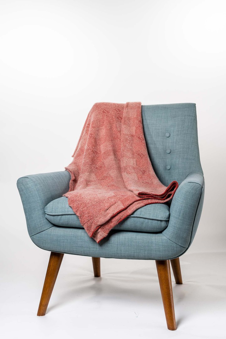 Merino Possum Koru Jacquard Throw image 0